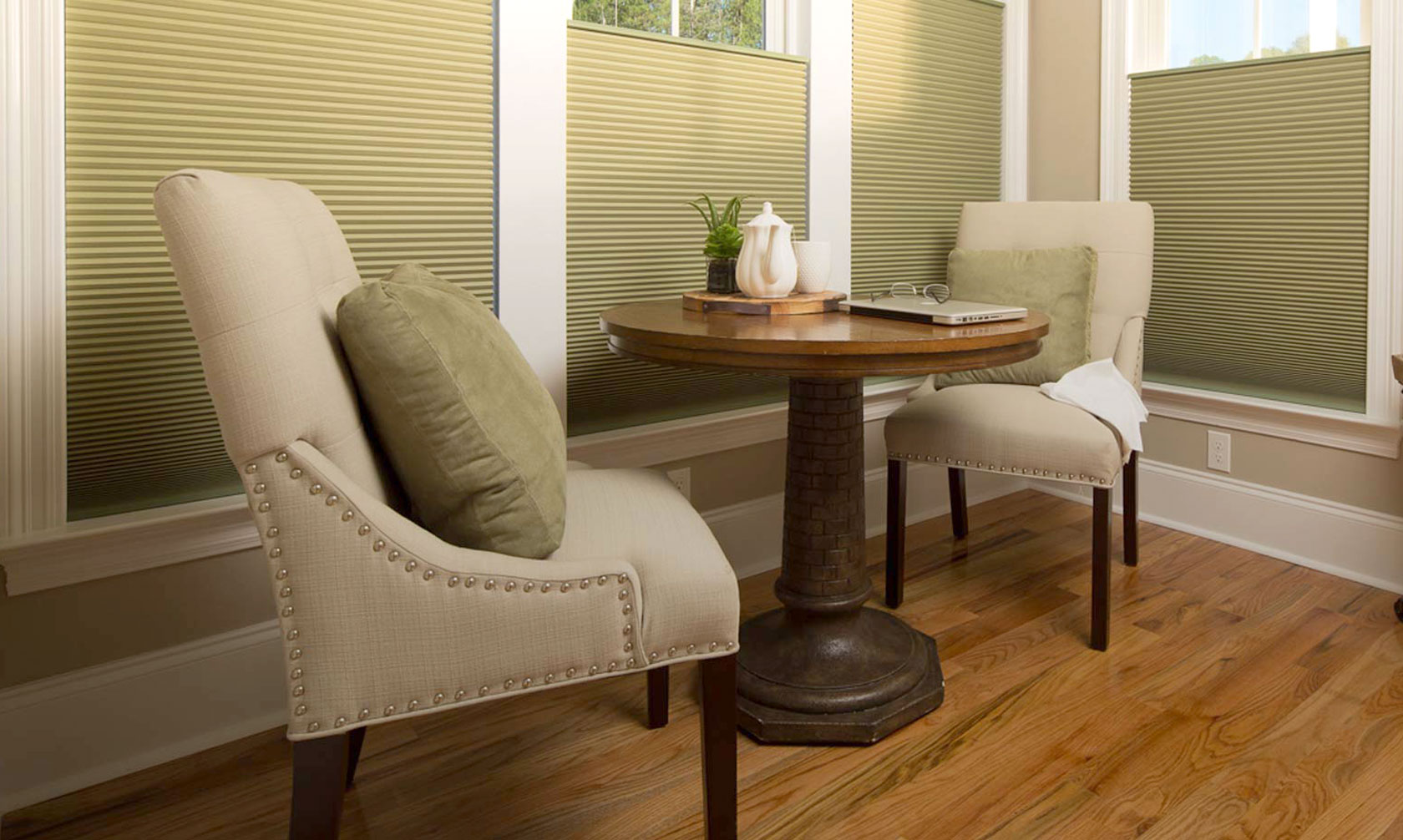 Photo of Cellular Shades available from Northshore Window Works